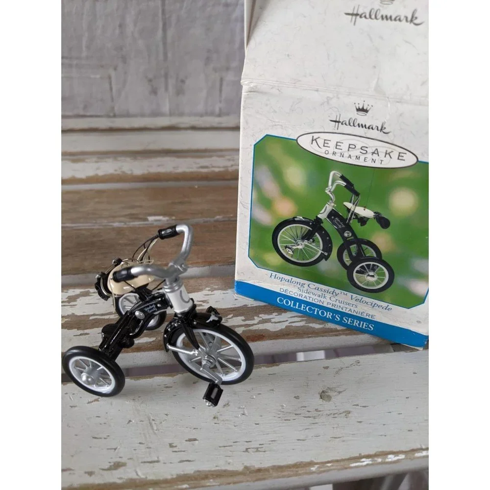 Hallmark Hopalong Cassidy velocipede‎ sidewalk crui